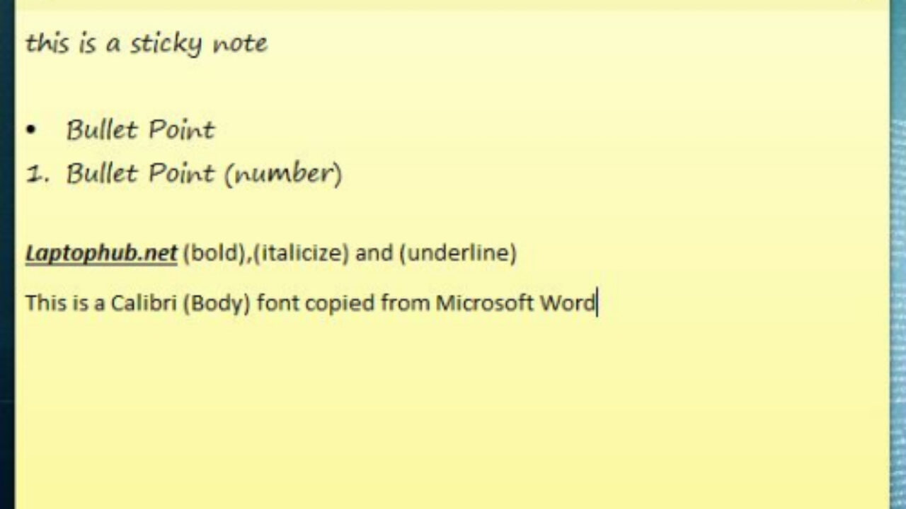 microsoft shortcut for bullet points